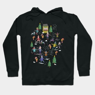 Ice skaters Hoodie